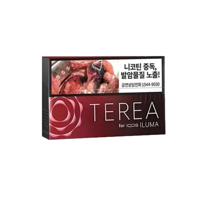 韩版 TEREA 黑冰树莓 Black Ruby 烟弹 10盒装