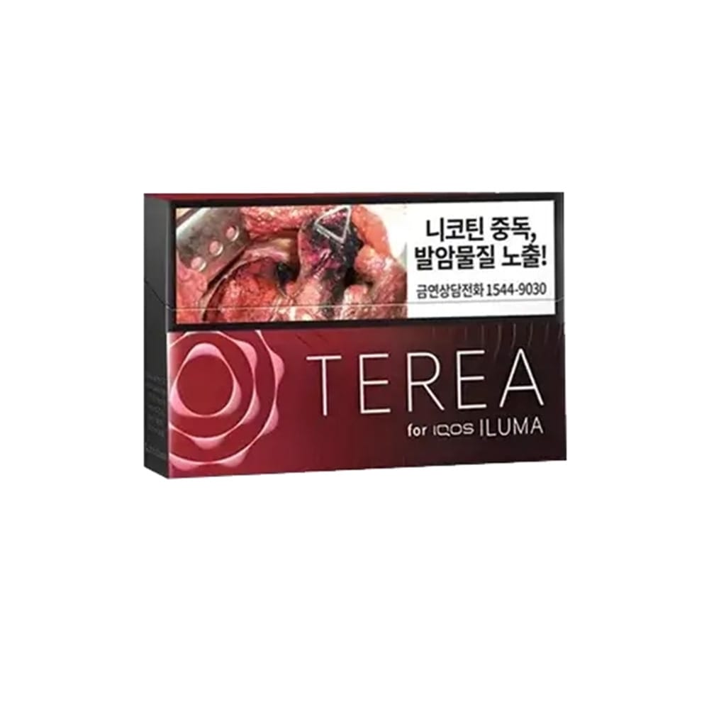 韩版 TEREA 黑冰树莓 Black Ruby 烟弹 10盒装