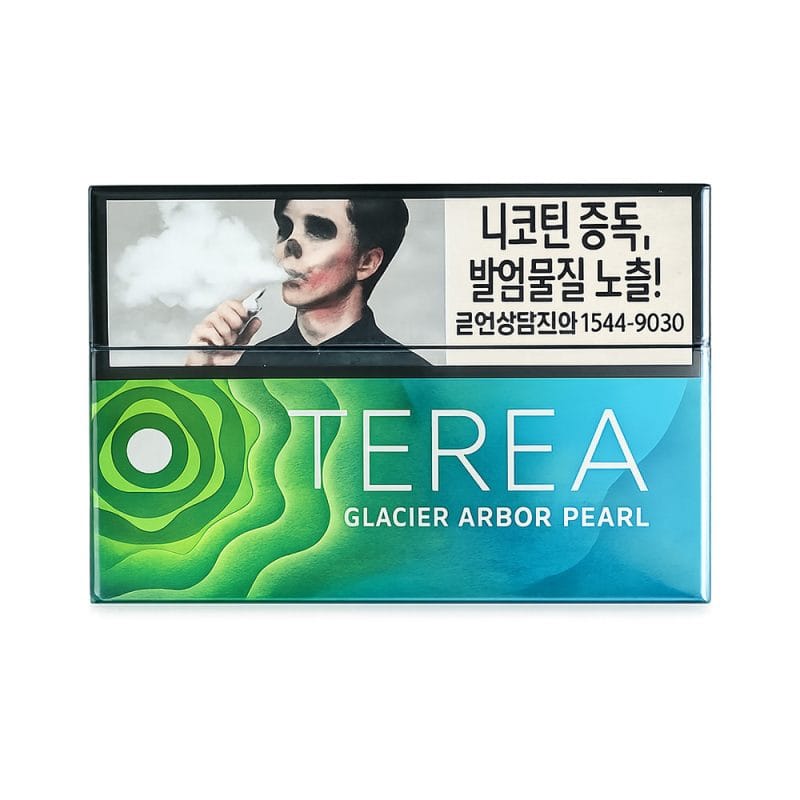 韩版 TEREA Glacier Arbor Pearl 雅宝珍珠 青草果爆珠 烟弹 10盒装