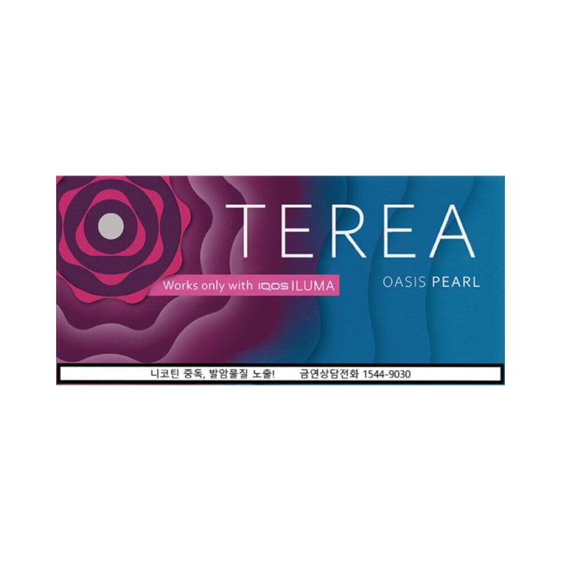 韩版 TEREA 绿洲珍珠 Oasis Pearl 百香果爆珠 烟弹 10盒装